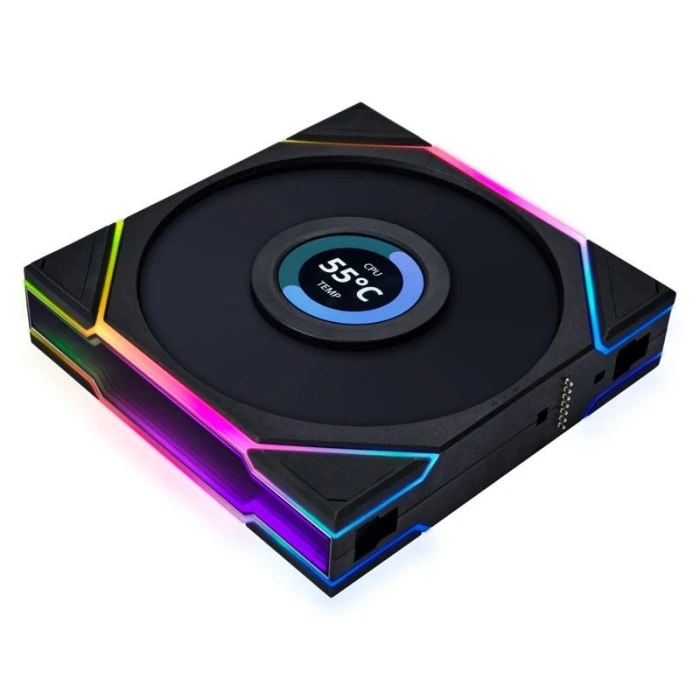 Lian Li UNI FAN TL Reverse LCD 120 Black