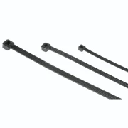 Кабелни връзки черни, 150 броя, 100/150/200 mm