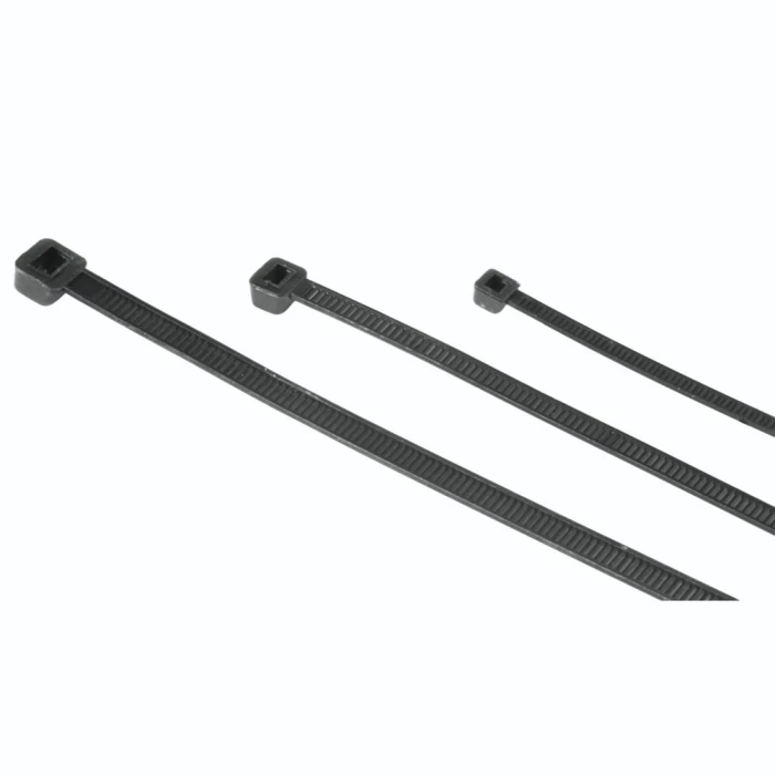 Кабелни връзки черни, 150 броя, 100/150/200 mm