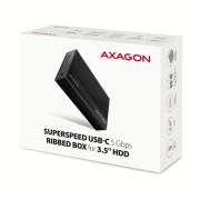AXAGON EE35-GTR USB-C RIBBED 3.5"