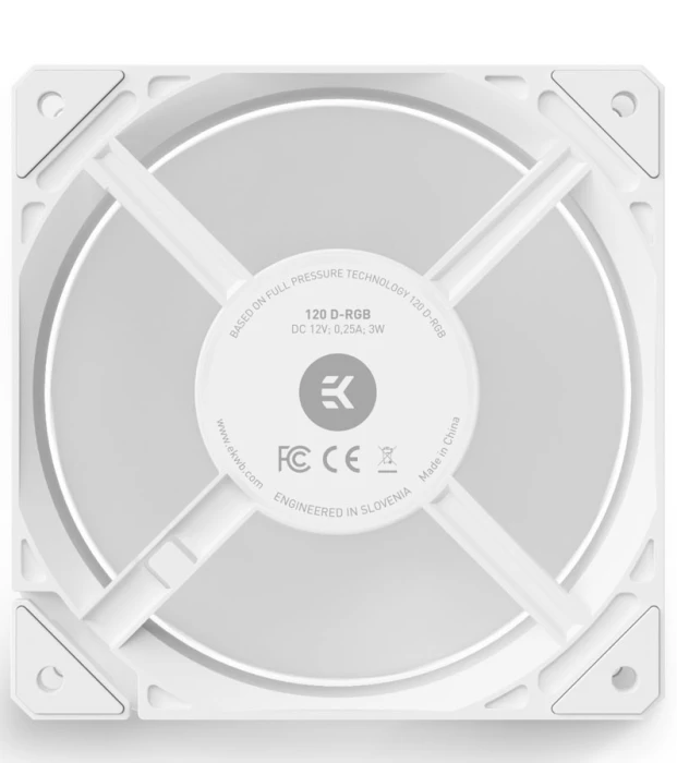 EKWB EK-Loop Fan FPT 120 D-RGB White