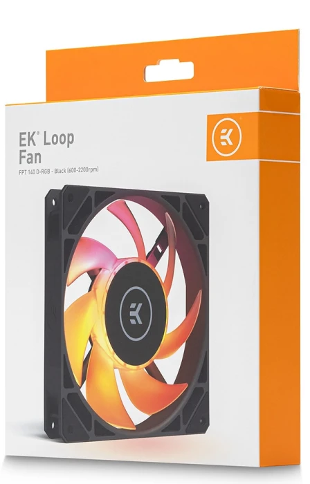 EKWB EK-Loop Fan FPT 140 D-RGB Black