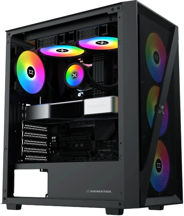 Xigmatek Blade Black Fixed LED