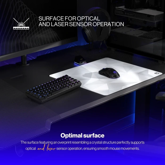 ENDORFY Crystal Onyx White - L