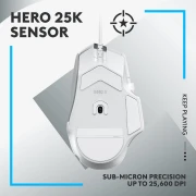 Logitech G502 X Бяла