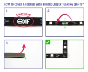 RGB лента KontrolFreek USB - 2.74m