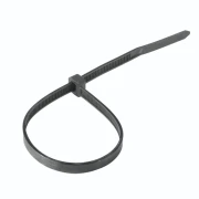 Кабелни връзки черни, 150 броя, 100/150/200 mm