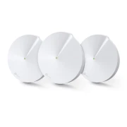Безжичен рутер TP-Link Deco M5, AC1300, 2.4/5 GHz, 400 - 867 Mbps, Gigabit, (3-pack)