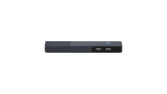 Мултипортов адаптер Rapoo UCM-2003, 7 в 2, USB-A, USB-C, HDMI, SD/MicroSD, Черен