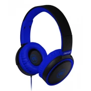 Слушалки с микрофон MAXELL B52, черно и синьо