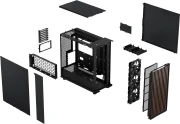 FRACTAL DESIGN NORTH XL CHARCOAL BLACK