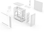 FRACTAL Epoch XL White TG Clear