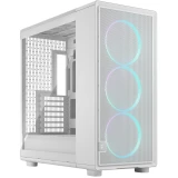 FRACTAL Epoch XL White TG RGB Clear