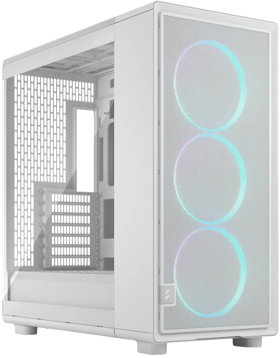 FRACTAL Epoch XL White TG RGB Clear