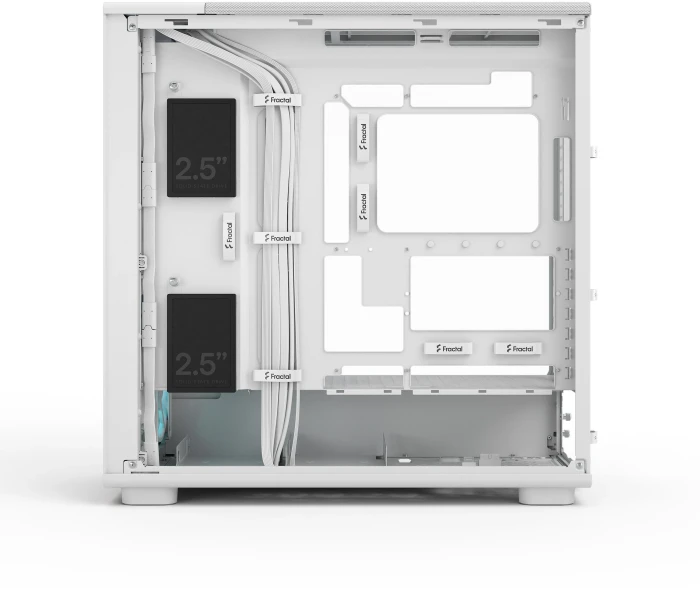 FRACTAL Epoch XL White TG RGB Clear