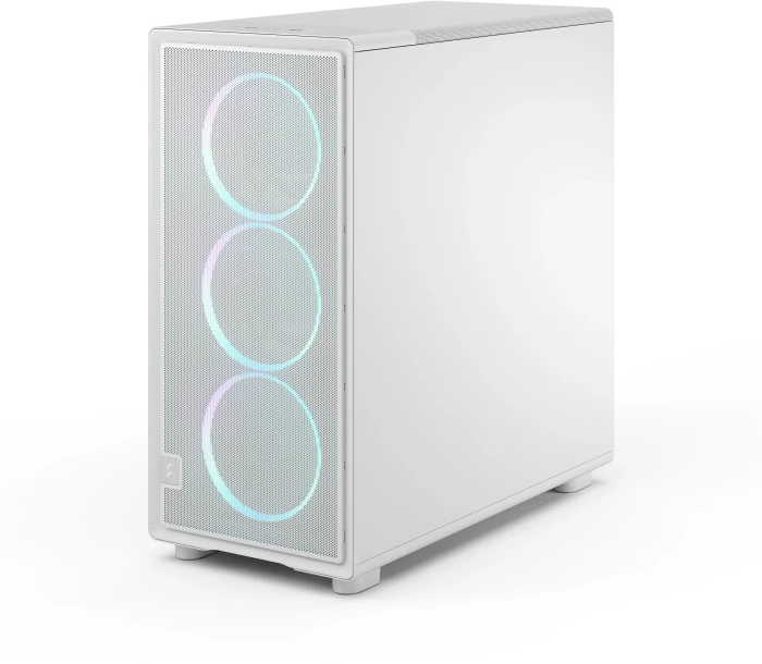 FRACTAL Epoch XL White TG RGB Clear