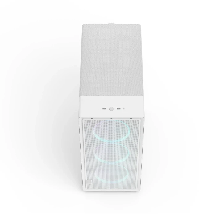 FRACTAL Epoch XL White TG RGB Clear