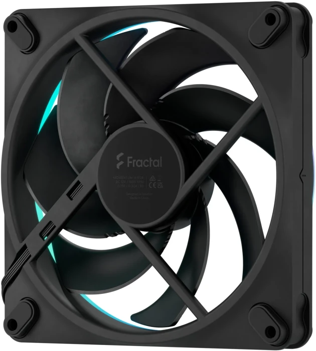 FRACTAL Momentum 14 RGB Black