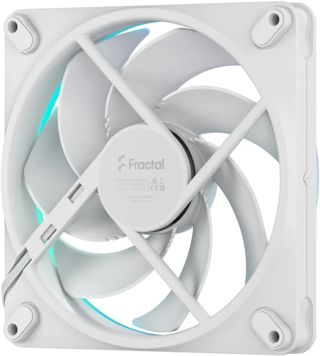 FRACTAL Momentum 14 RGB White
