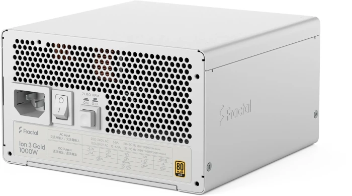 FRACTAL White Ion 3 Gold 1000W