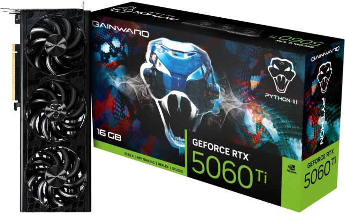 GAINWARD RTX 5060 Ti Python III 16GB