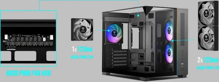 Gamdias ATLAS M3M - Black