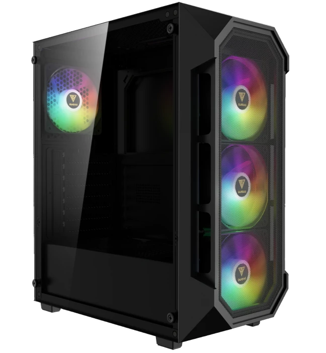 Gamdias AURA GC1 Elite Black Fixed RGB
