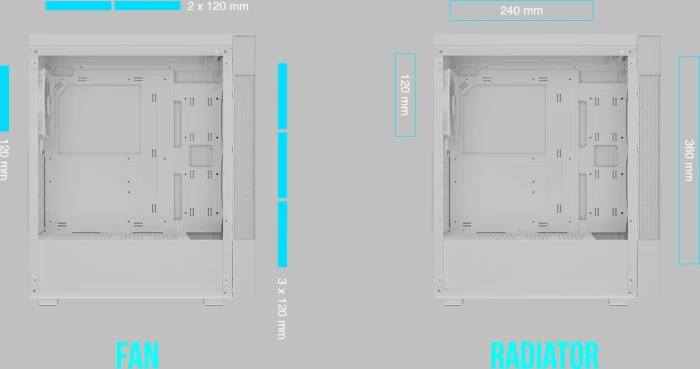Gamdias AURA GC5 ELITE WH ARGB