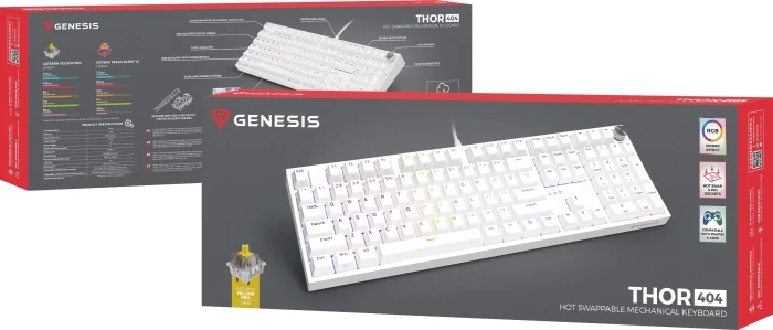 Genesis Thor 404 White - Linear