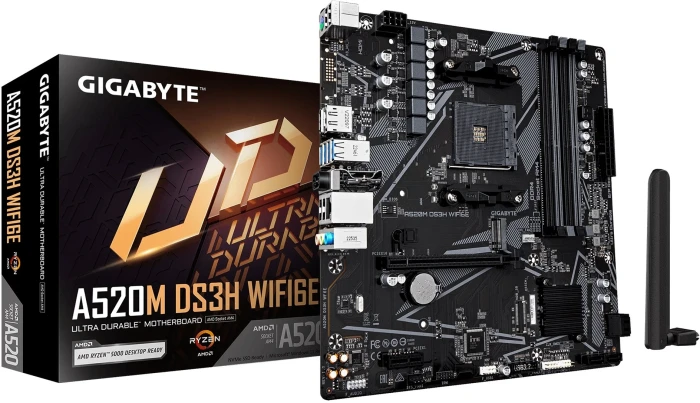 GIGABYTE A520M DS3H WIFI6E