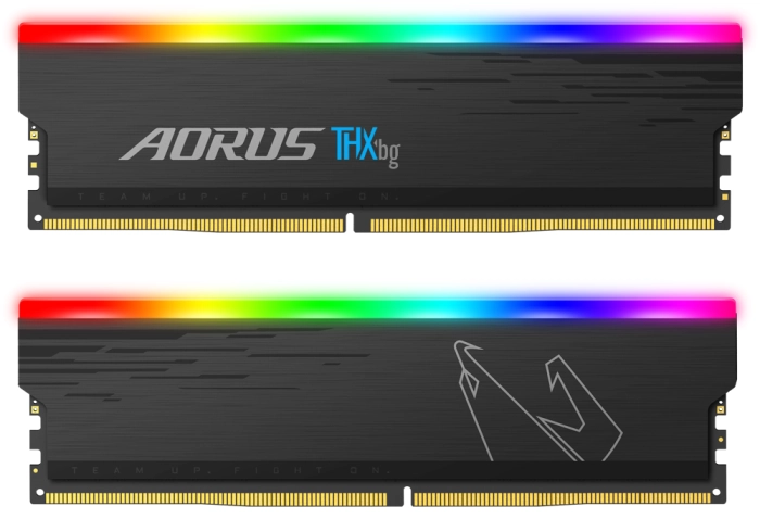Gigabyte AORUS RGB 16GB(2x8GB) DDR4  3733MHz CL18 [4 модула RGB]