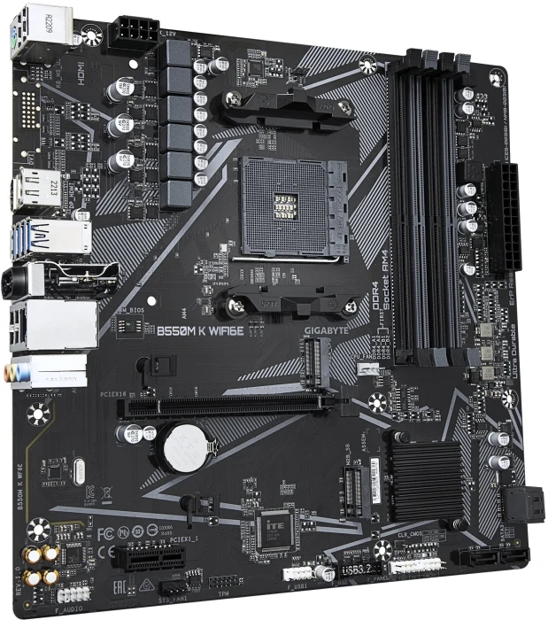 GIGABYTE B550M K WIFI6E