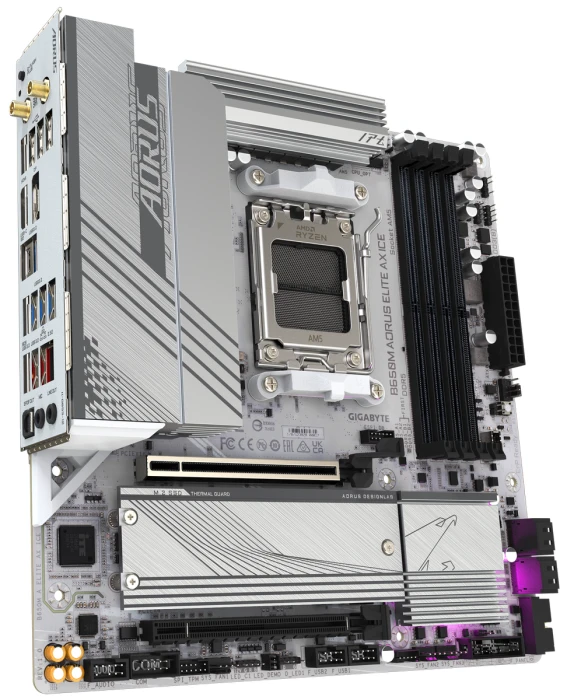 GIGABYTE B650М AORUS ELITE AX ICE