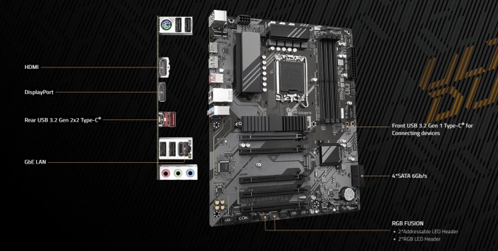 Gigabyte B760 DS3H DDR5