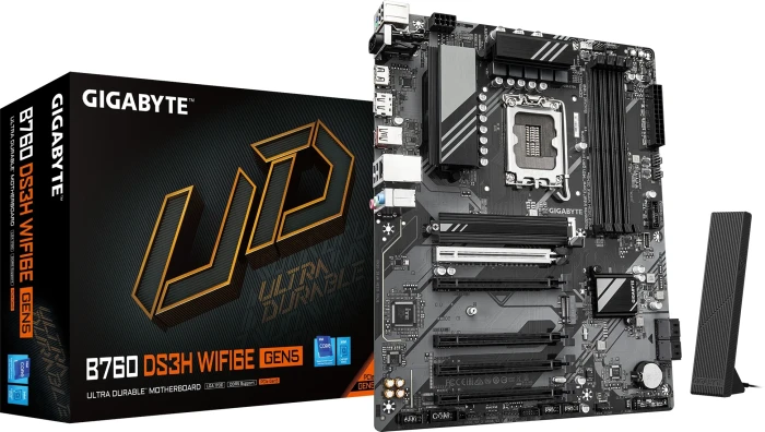 GIGABYTE B760 DS3H WIFI6E GEN5