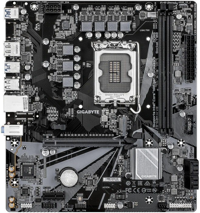 GIGABYTE B760M H V2 DDR5
