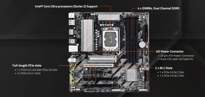 GIGABYTE B860M DS3H