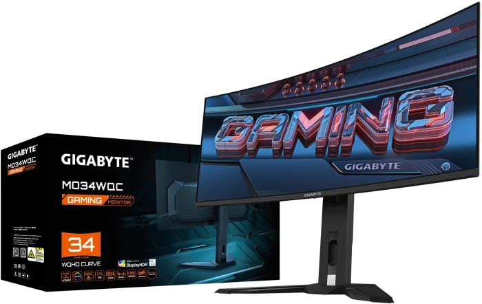 GIGABYTE MO34WQC 34" QD-OLED 175Hz