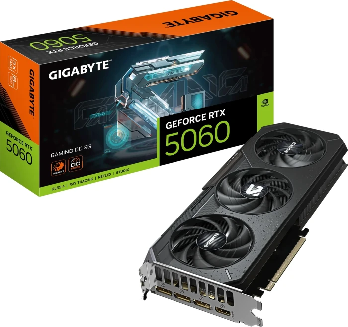 GIGABYTE RTX 5060 GAMING OC 8G