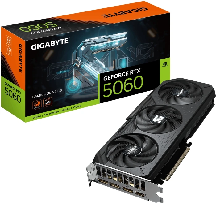 GIGABYTE RTX 5060 GAMING OC V2 8G