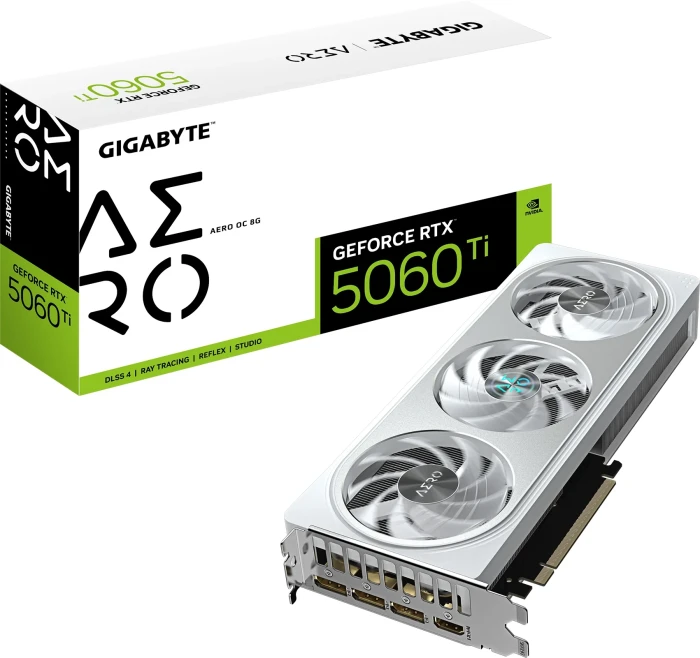 GIGABYTE RTX 5060 Ti AERO OC 8G