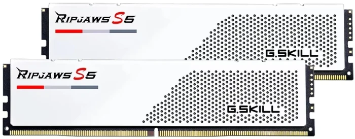 G.SKILL Ripjaws S5 White 64GB (2x32GB) DDR5 6000MT/s CL30