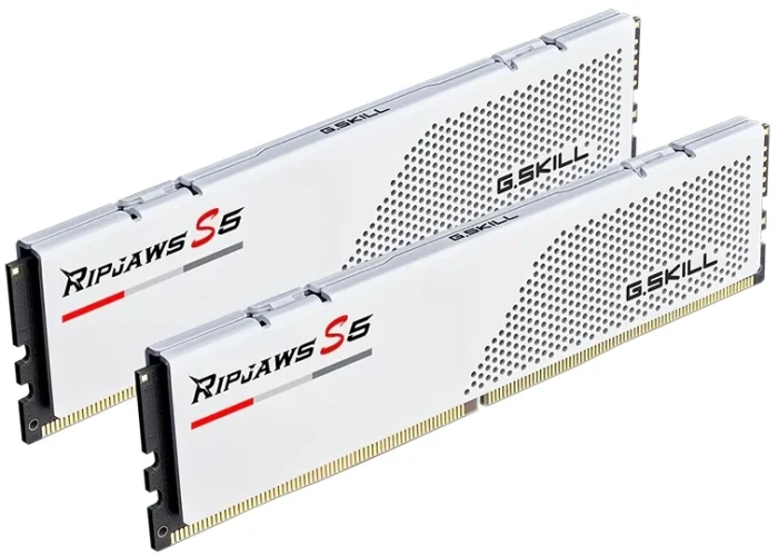 G.SKILL Ripjaws S5 White 64GB (2x32GB) DDR5 6000MT/s CL30