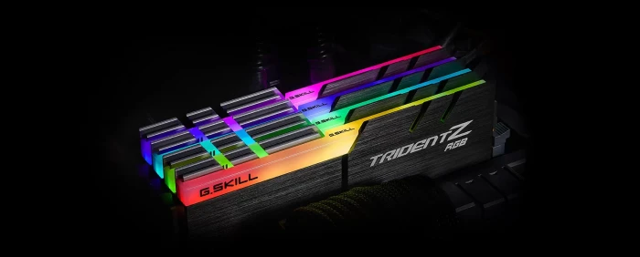 32GB (2x16) DDR4-3600 CL17 G.SKILL Trident Z RGB