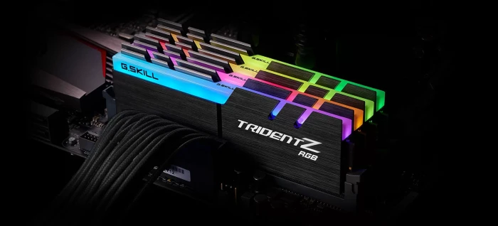 32GB (2x16) DDR4-3600 CL17 G.SKILL Trident Z RGB