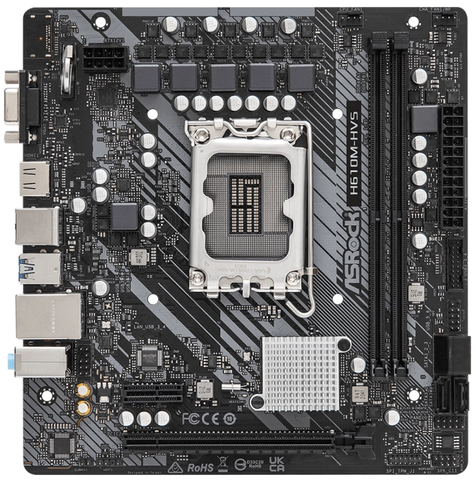ASRock H610M-HVS DDR4