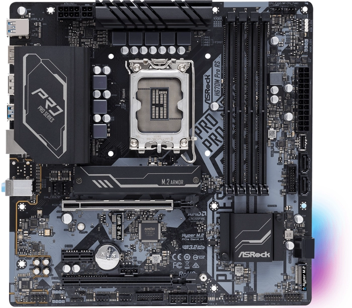 ASRock H670M PRO RS DDR4
