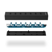 Orico хъб USB3.0 HUB 7 port Black - H7013-U3-AD