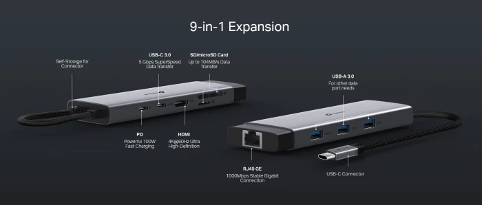 TP-Link UH9120C Doc USB-C 9in1
