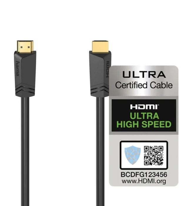 HAMA HDMI сертифициран 8K - 5.0m